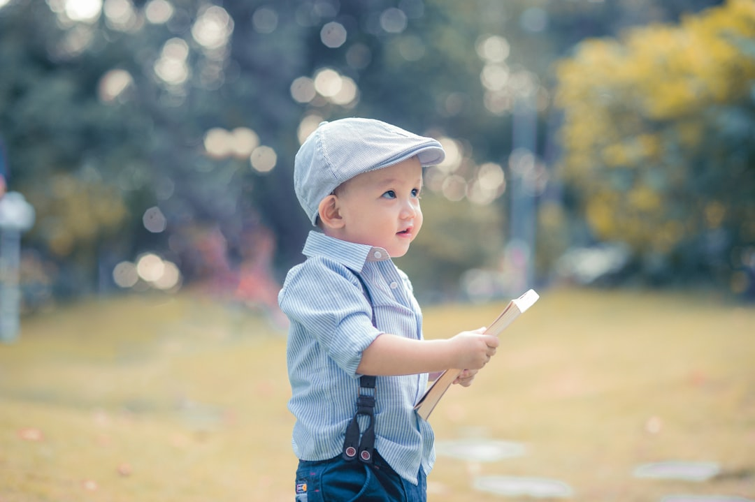 Child using phone safely