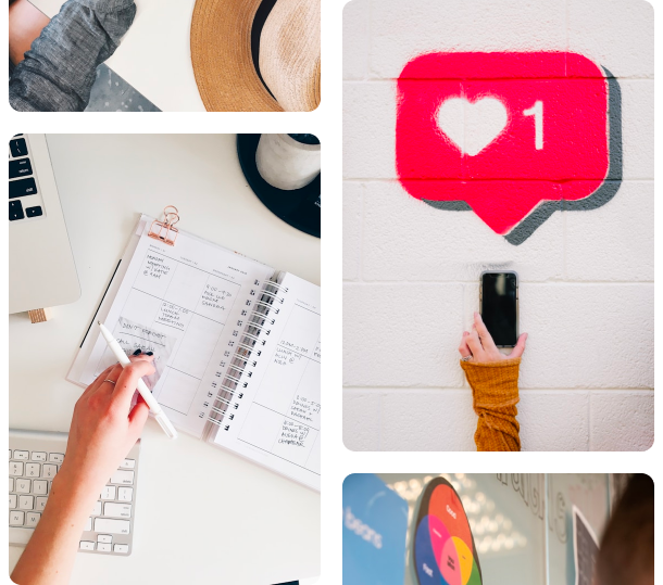 Team collaborating with laptops in a modern office