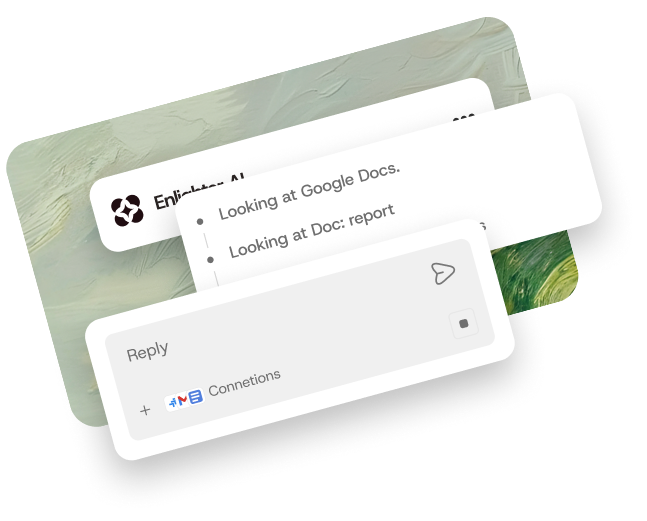Enlighty platform interface