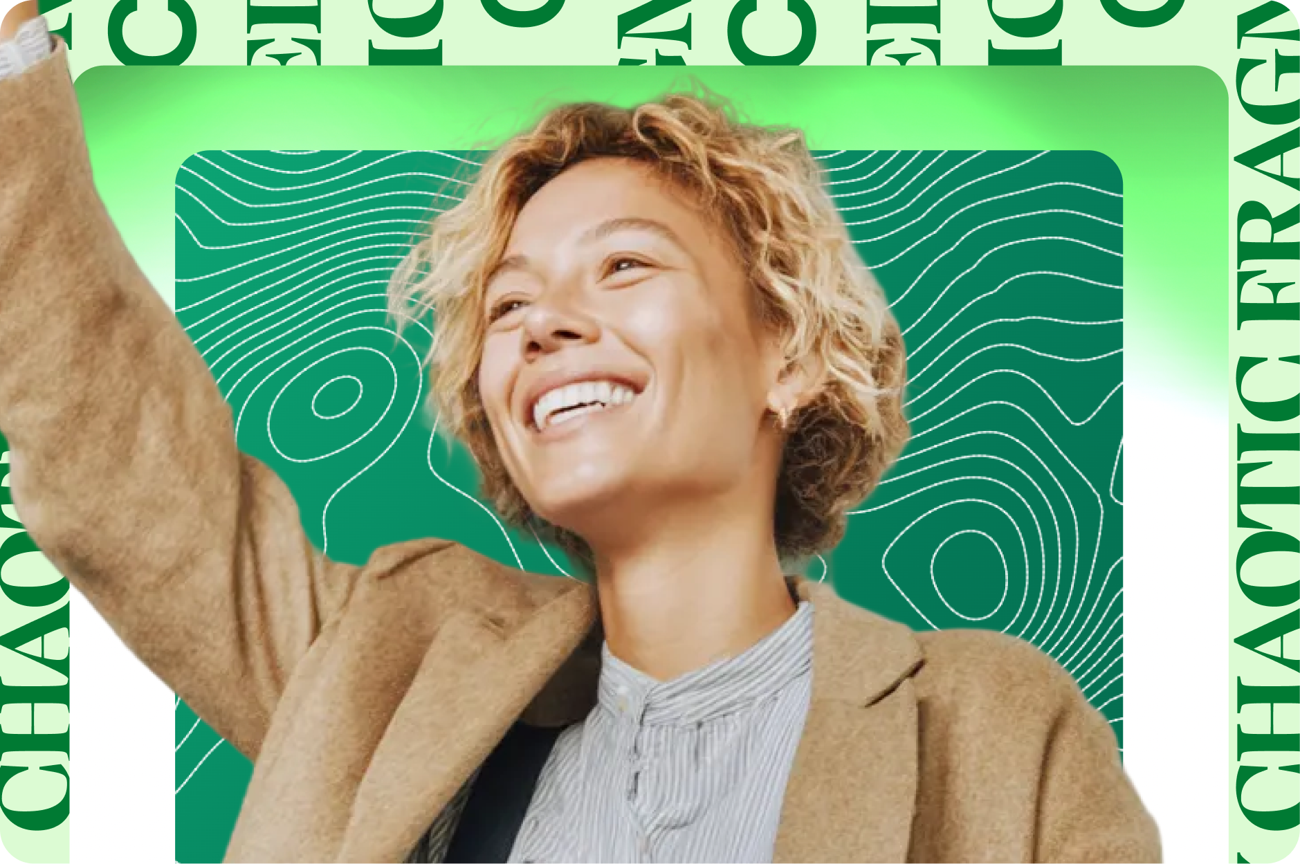 Professional analyzing consumer data